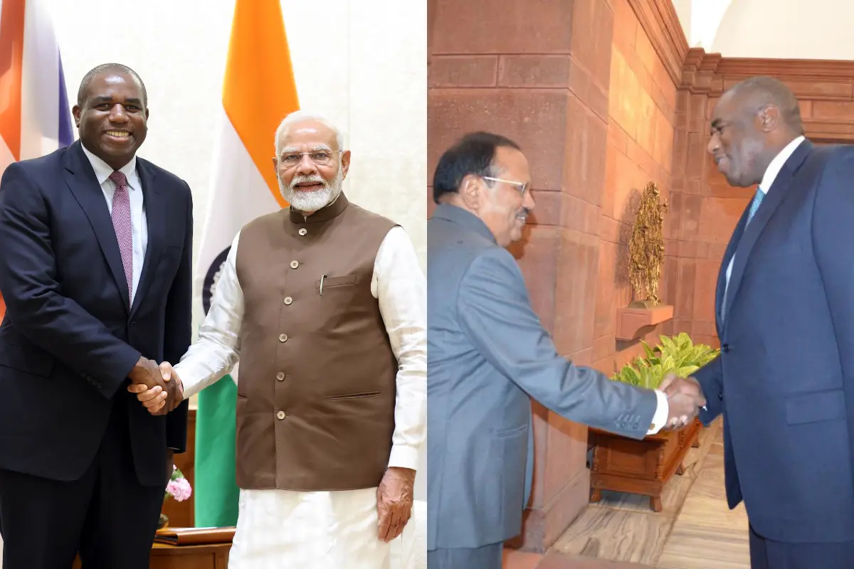 UK Foreign Secretary David Lammy Meets PM Modi, Ajit Doval To Strengthen India-UK Ties