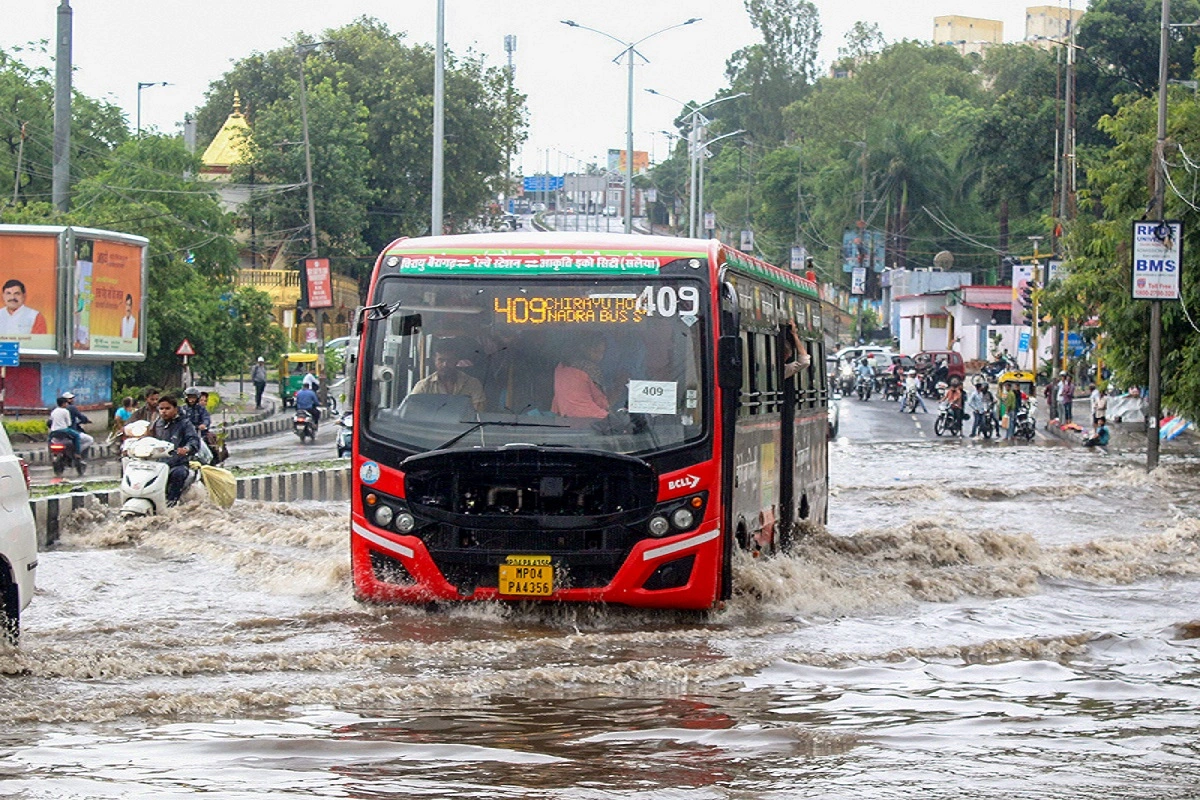 Incessant Rain Causes Flood-Like Situation In Parts Of Madhya Pradesh