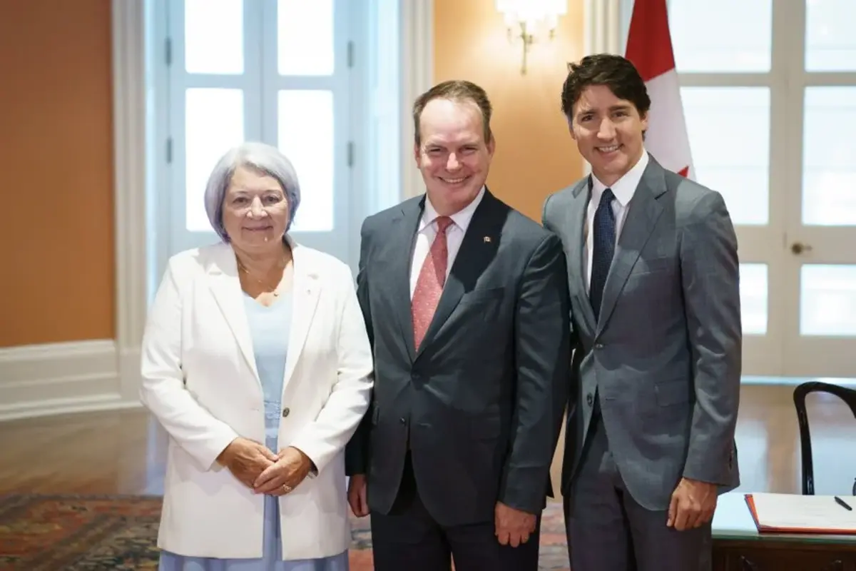 Justin Trudeau with Steven MacKinnon