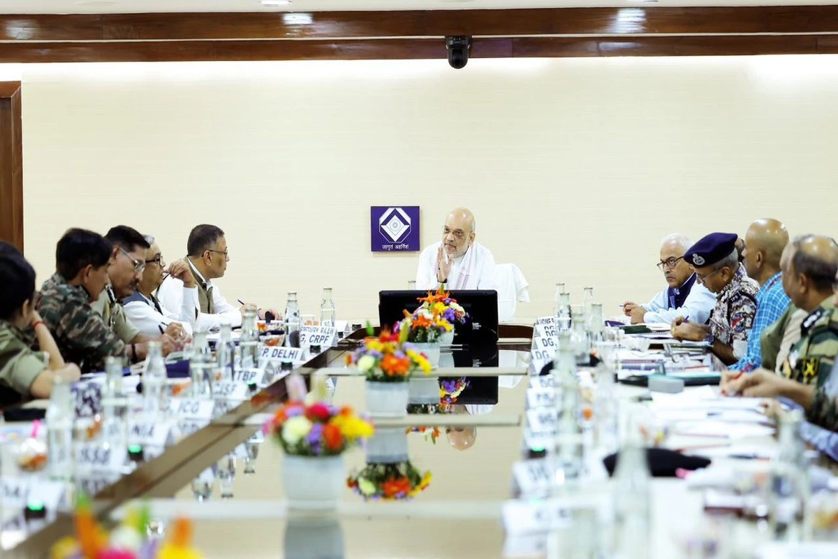 Union Home Minister Amit Shah Chairs High-Level Meeting To Enhance National Security