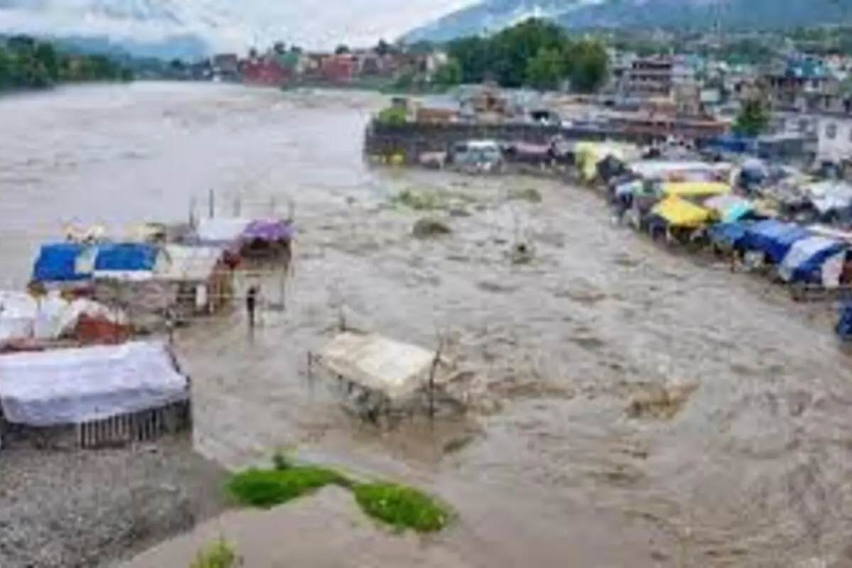 Cloudburst in Himachal's Valley