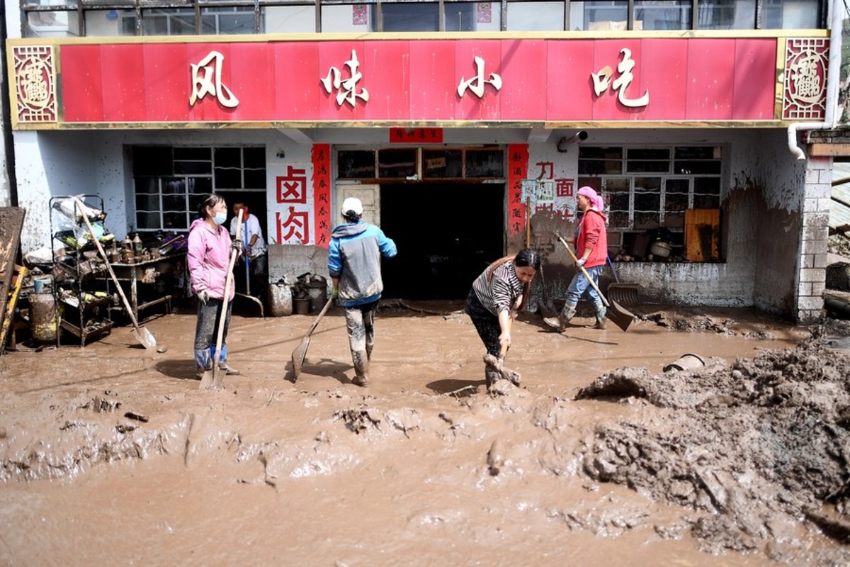 Tragic Flash Flood And Mudslide Hit Sichuan Province