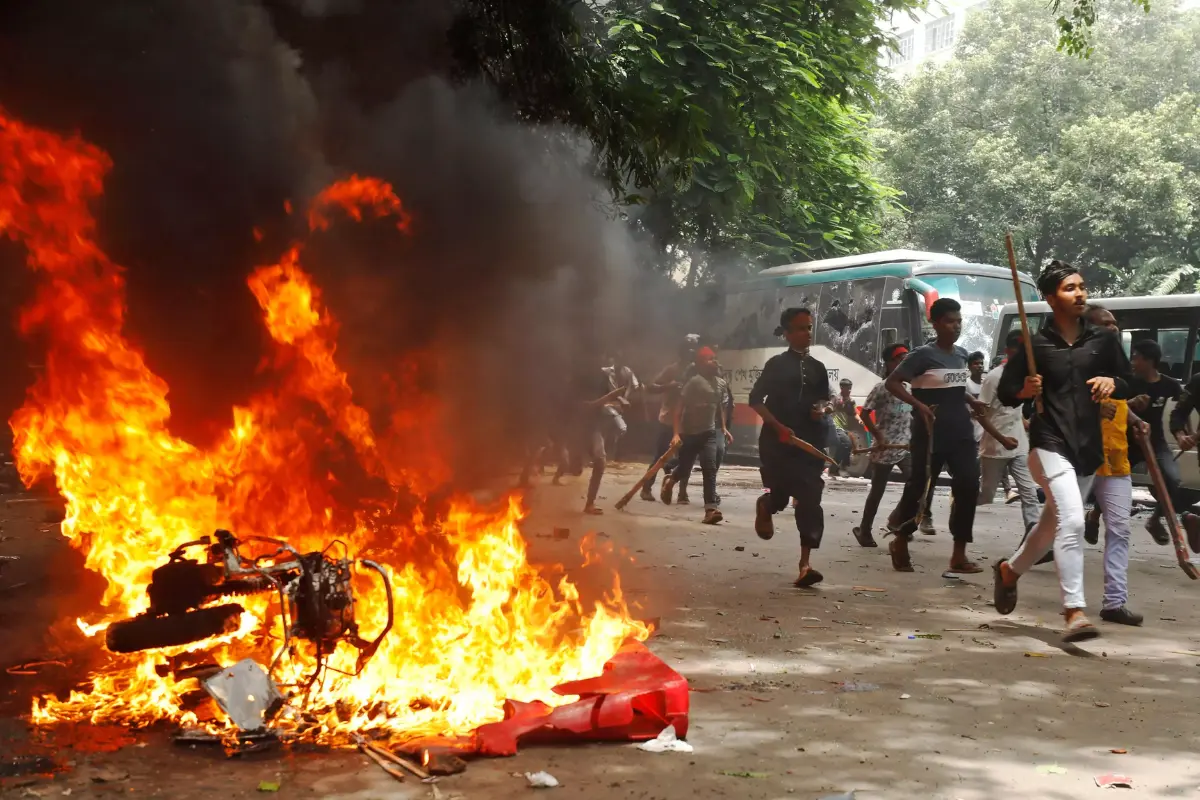 Bangladesh Unrest led to the closure of Indian Visa Centres in the Country