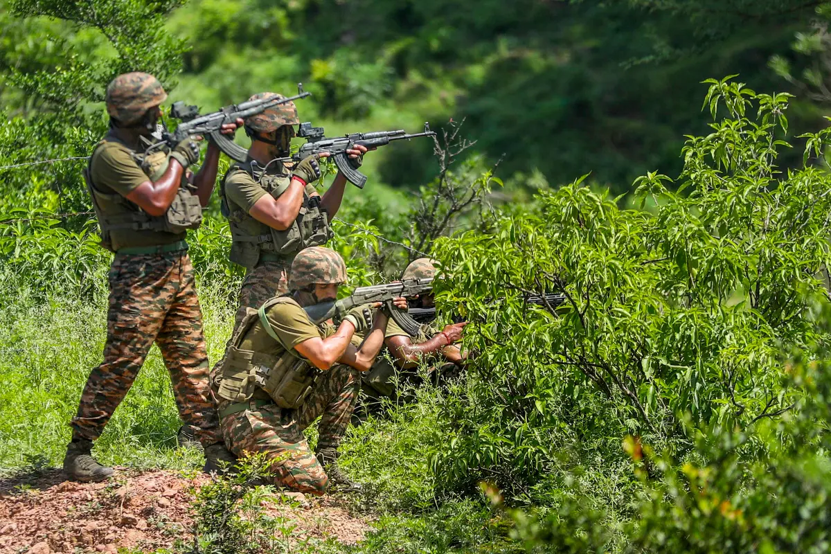 Heightened Security Measures In Place For 78th Independence Day Celebrations In J&K