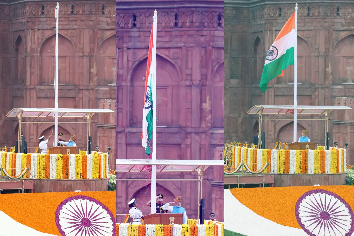 PM Modi Commemorates India’s 78th Independence Day At Red Fort