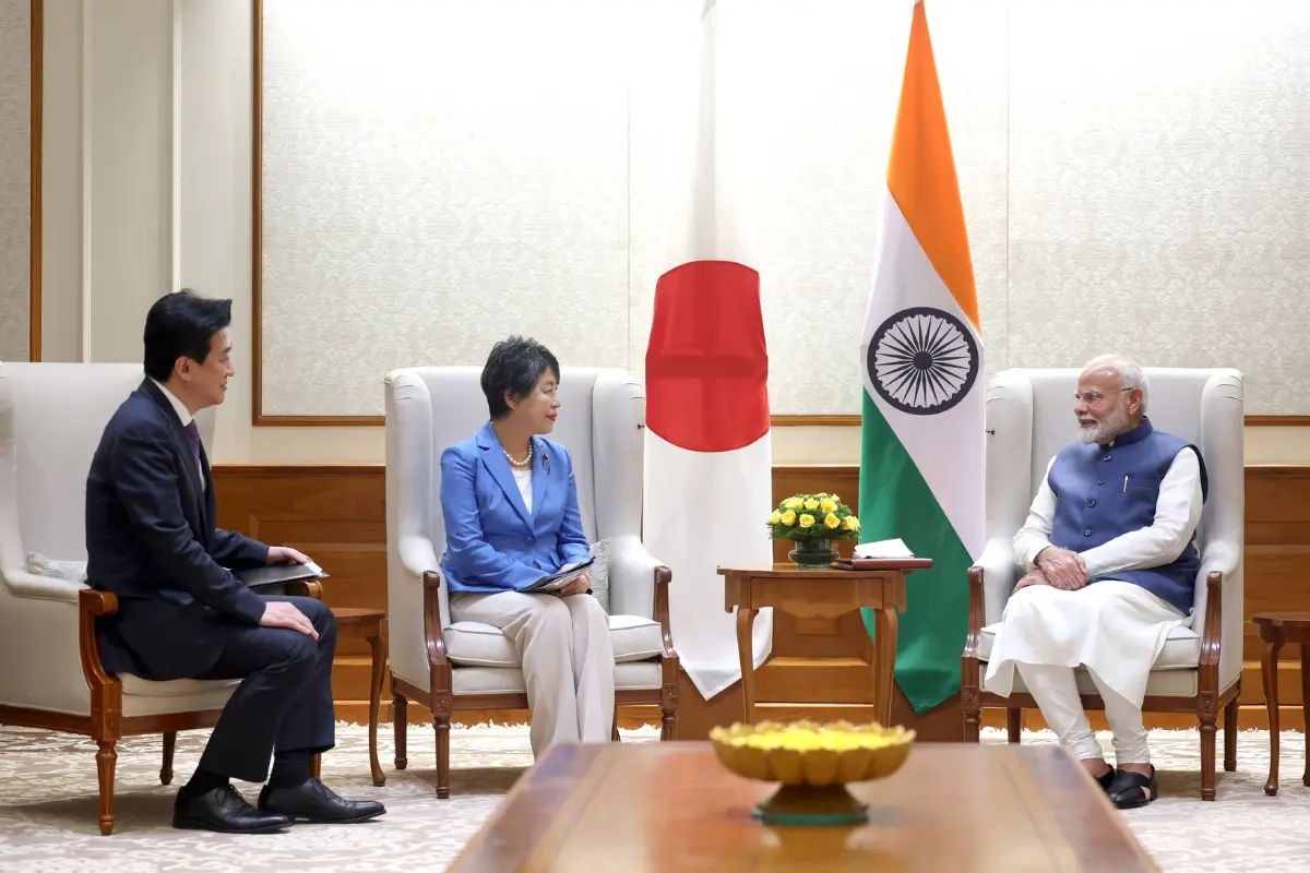 PM Modi Meets Japanese Ministers To Strengthen Bilateral Defense & Security