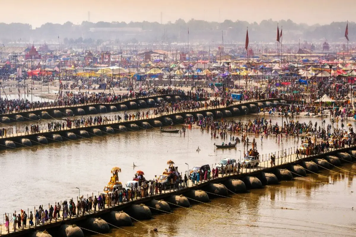 Vaishnav Akhadas Make Grand Entry At Maha Kumbh 2025