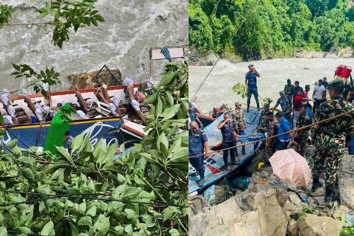 Bus Plunge In Nepal Claims 14 Lives, Injures 16