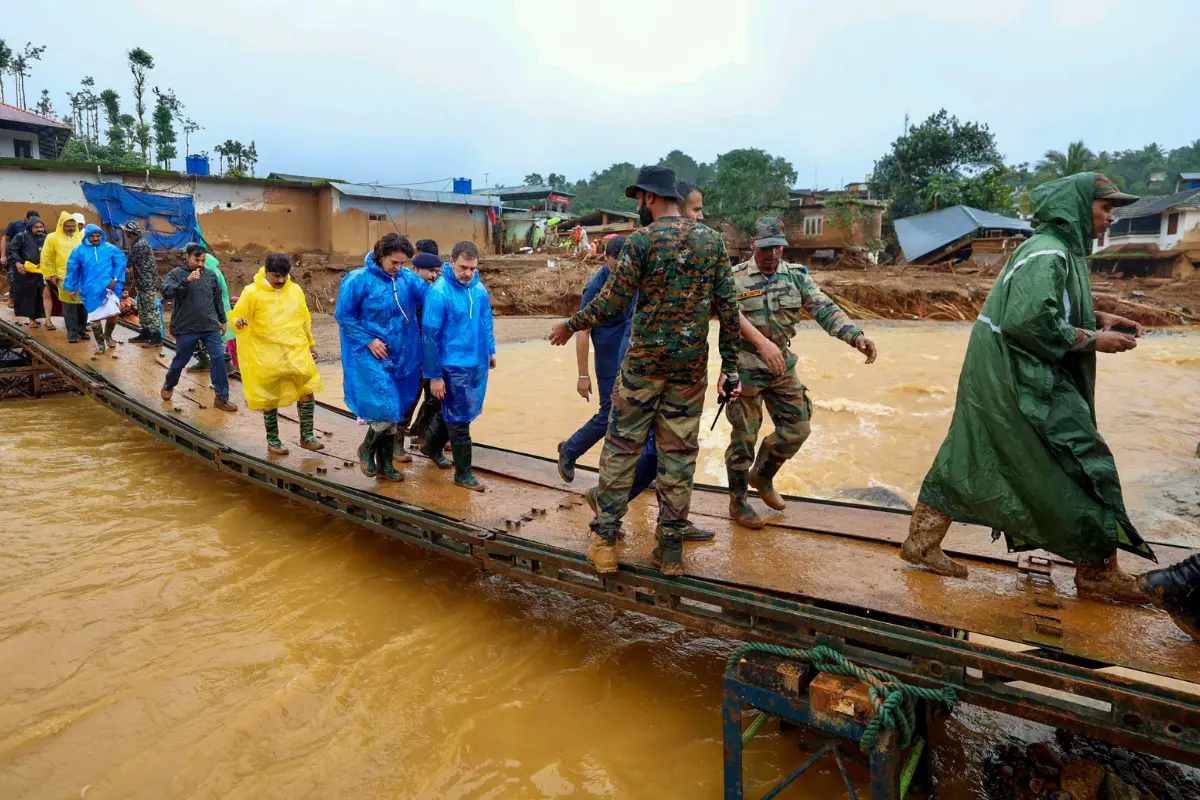 Rahul Gandhi Pledges 100 Homes For Wayanad Landslide Victims