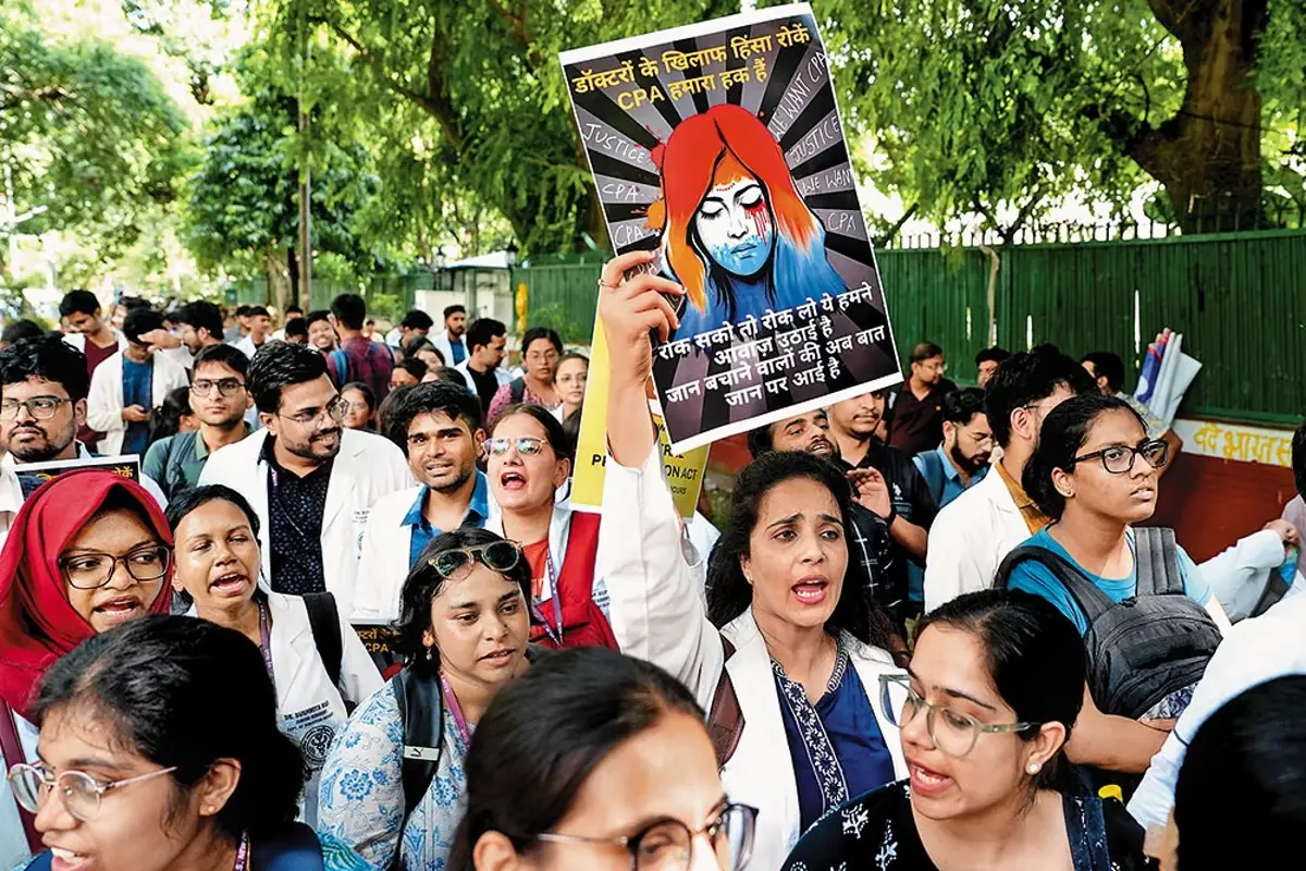 RG Kar Outrage: Doctors March For Justice In Salt Lake