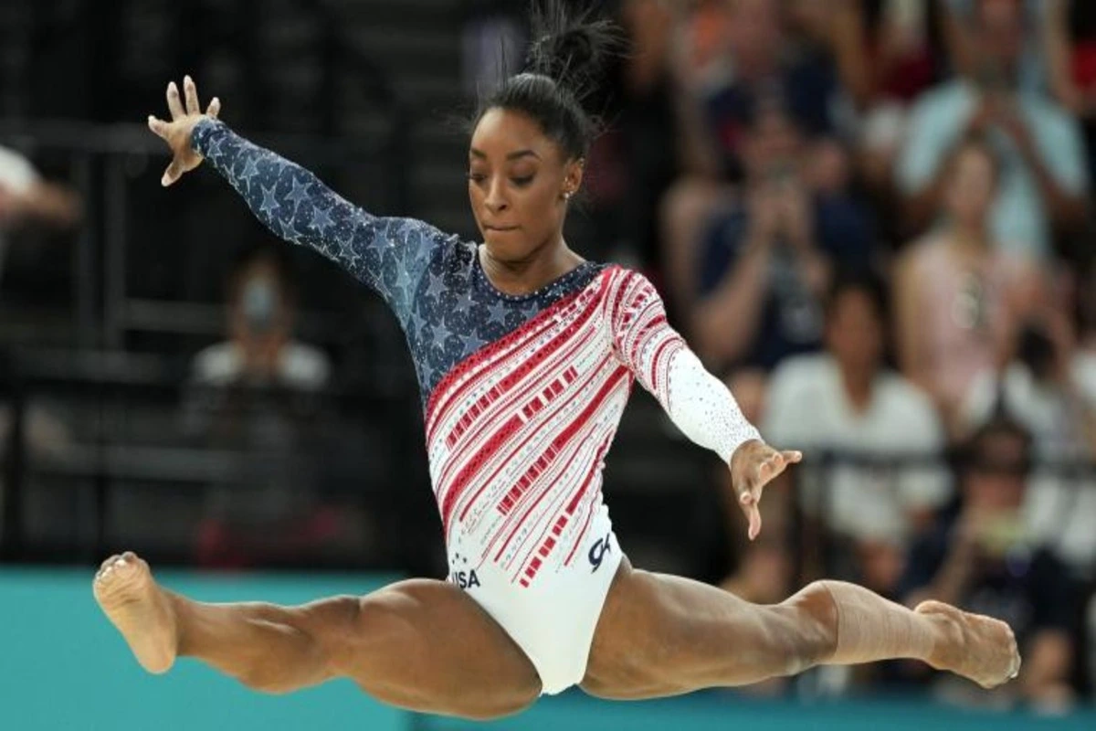 Simone Biles Wins Second Olympic All-Around Title At Paris 2024