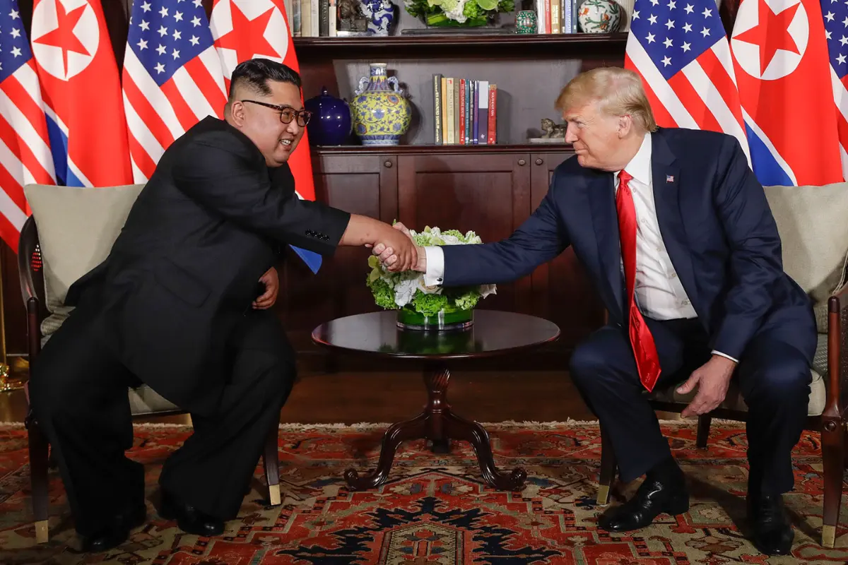 Trump Stands By Kim Jong Un Ties, Responds To Harris’s Criticisms