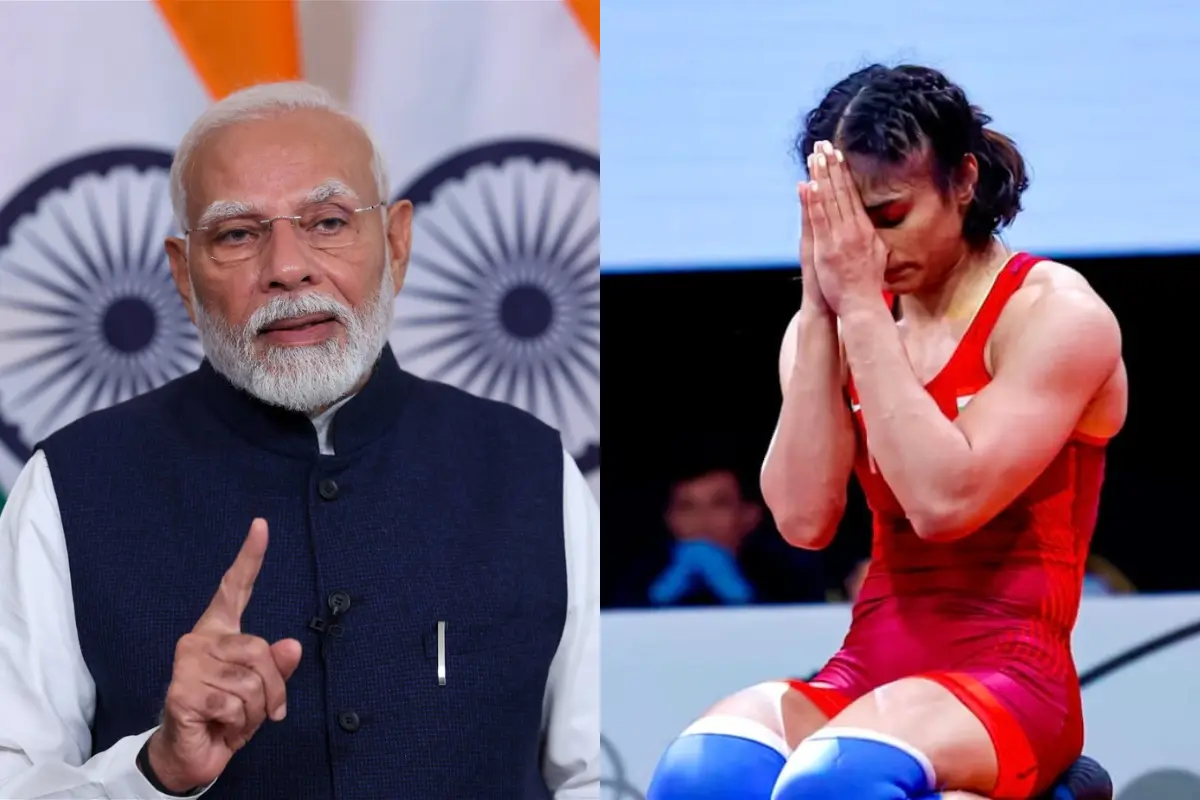 PM Modi Engages With IOA President On Vinesh Phogat’s Paris Olympics Disqualification