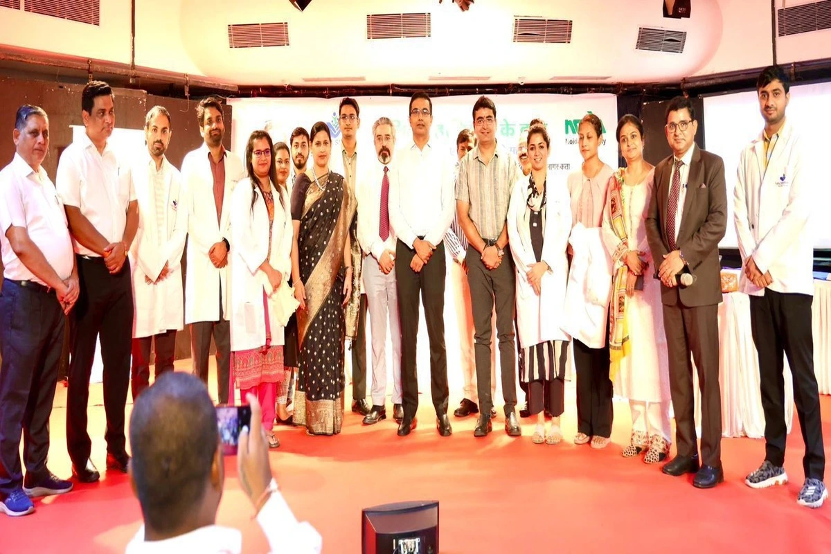 Noida CEO Inaugurates Major Health Checkup Camp Organized By Felix Hospital