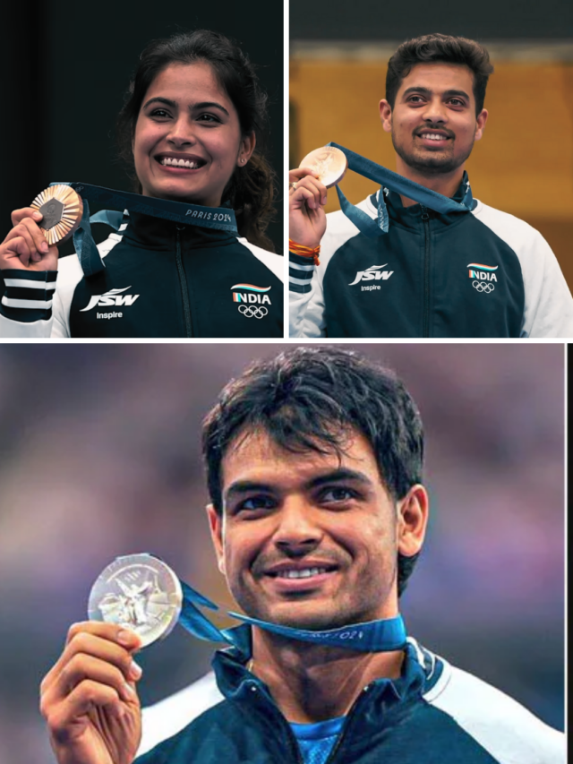 6 Indian Athletes Who Won Medals At Paris Olympics 2024