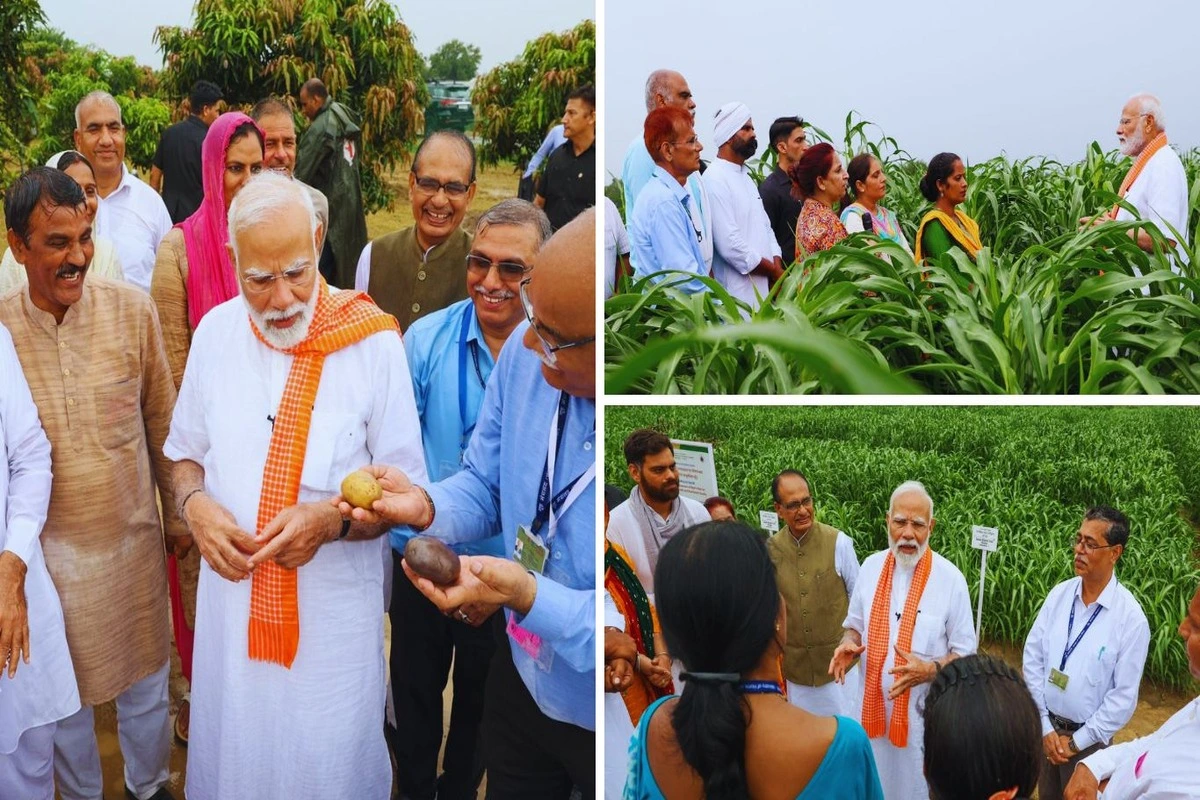 PM lauded scientists for the development of these new crop varieties