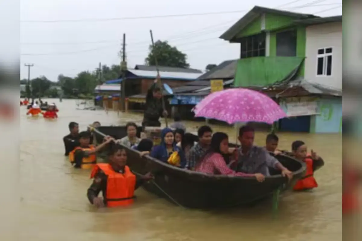 Mayanmar Witnesses Severe Flooding