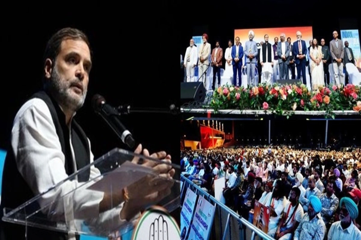 Rahul Gandhi Addresses Indian Diaspora In Dallas