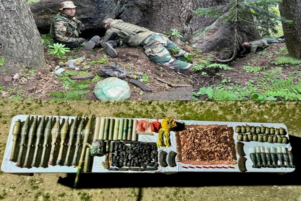 Security Forces Seize Cache Of Ammunition And Explosives