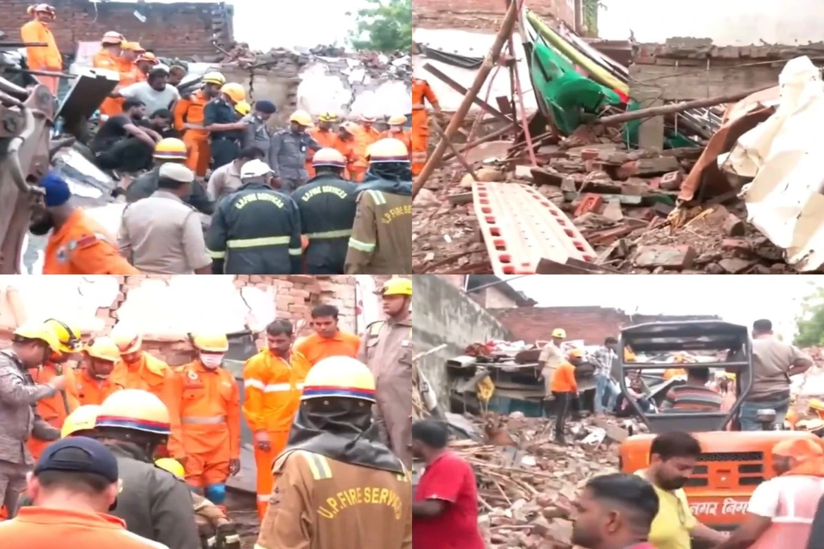 Death Toll Rises To Seven In Meerut Building Collapse