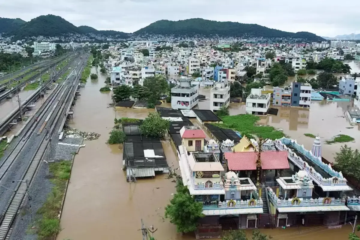 Severe Flooding In Andhra Pradesh Claims 15 Lives; Impacts Over 4.48 Lakh People