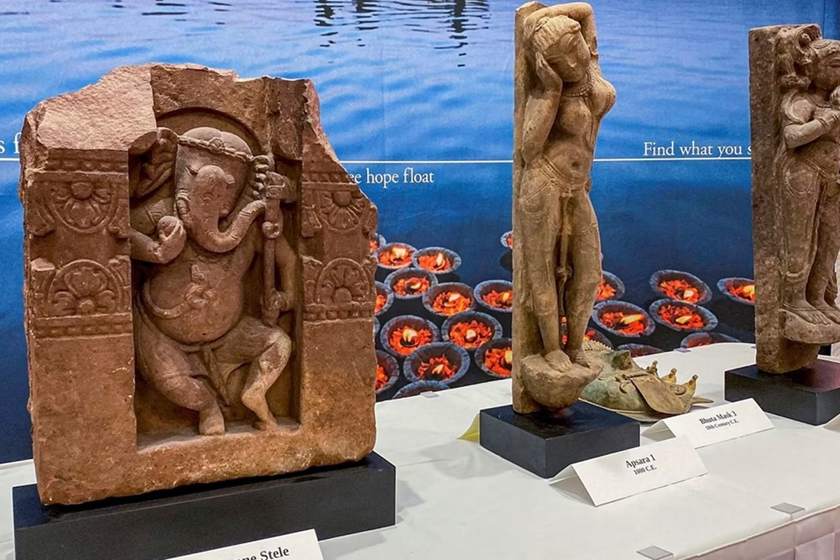 India Reclaims 297 Antiquities From The United States Amid Ongoing Cultural Property Efforts