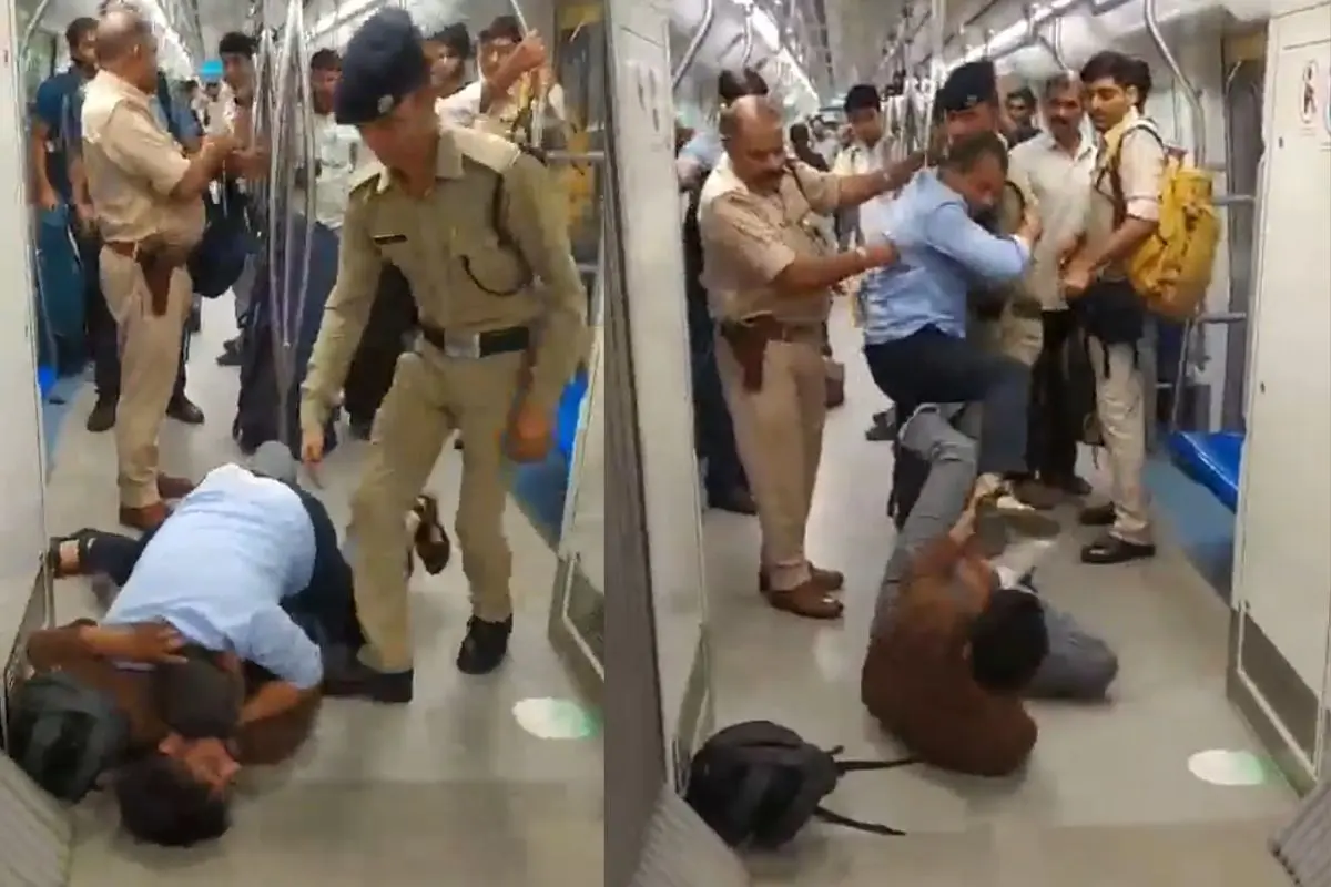 Drunk Man Causes Chaos In Delhi Metro; Sparks Safety Concerns Among Passengers