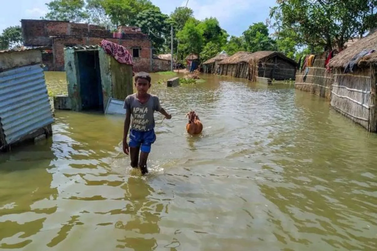 Devastating Flood Isolate Villages In North Bihar