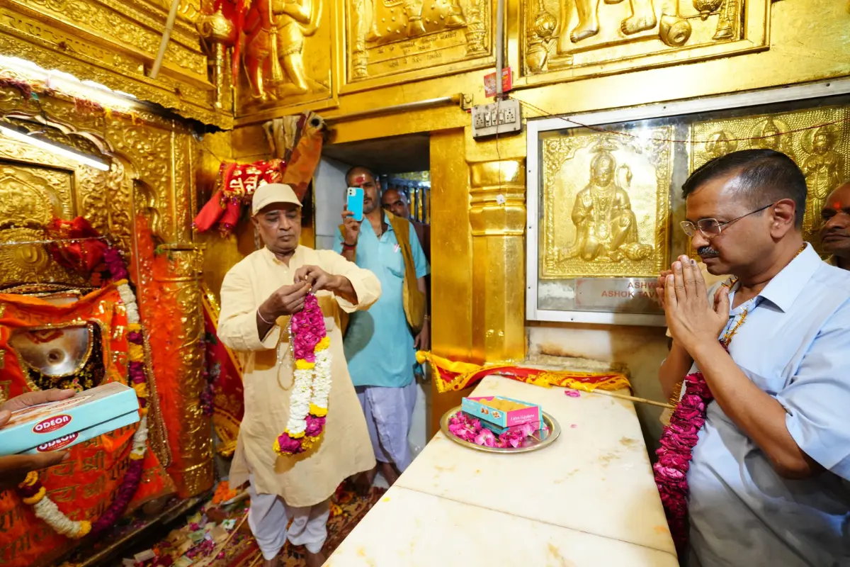 Delhi CM Arvind Kejriwal Set To Visit Hanuman Temple Following Supreme Court Bail