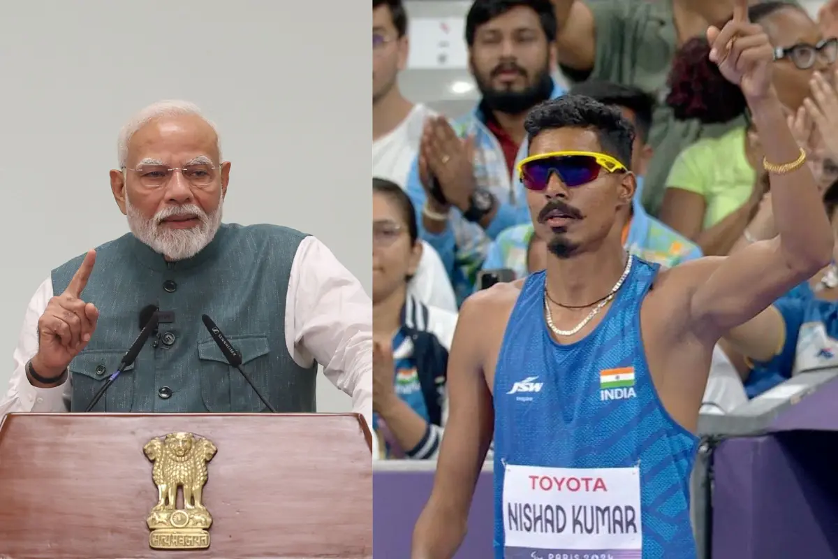 Prime Minister Modi Praises Nishad Kumar’s Silver Medal Win At Paris Paralympics