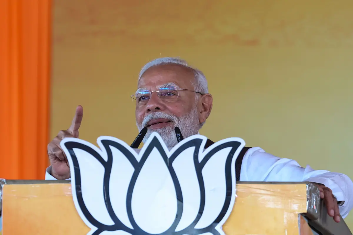 PM Modi Criticizes Congress At Hisar Rally; Urges Voters To Support BJP