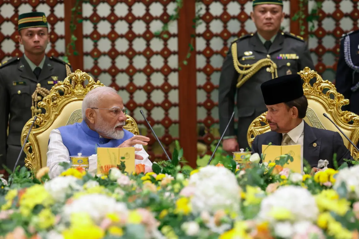 PM Modi Sultan Of Brunei