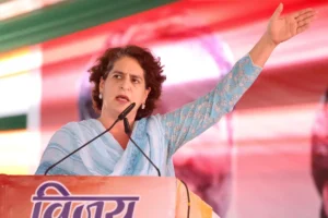 Priyanka Gandhi Vadra Calls For Change At Naraingarh Rally; Urges Voters To Oust BJP