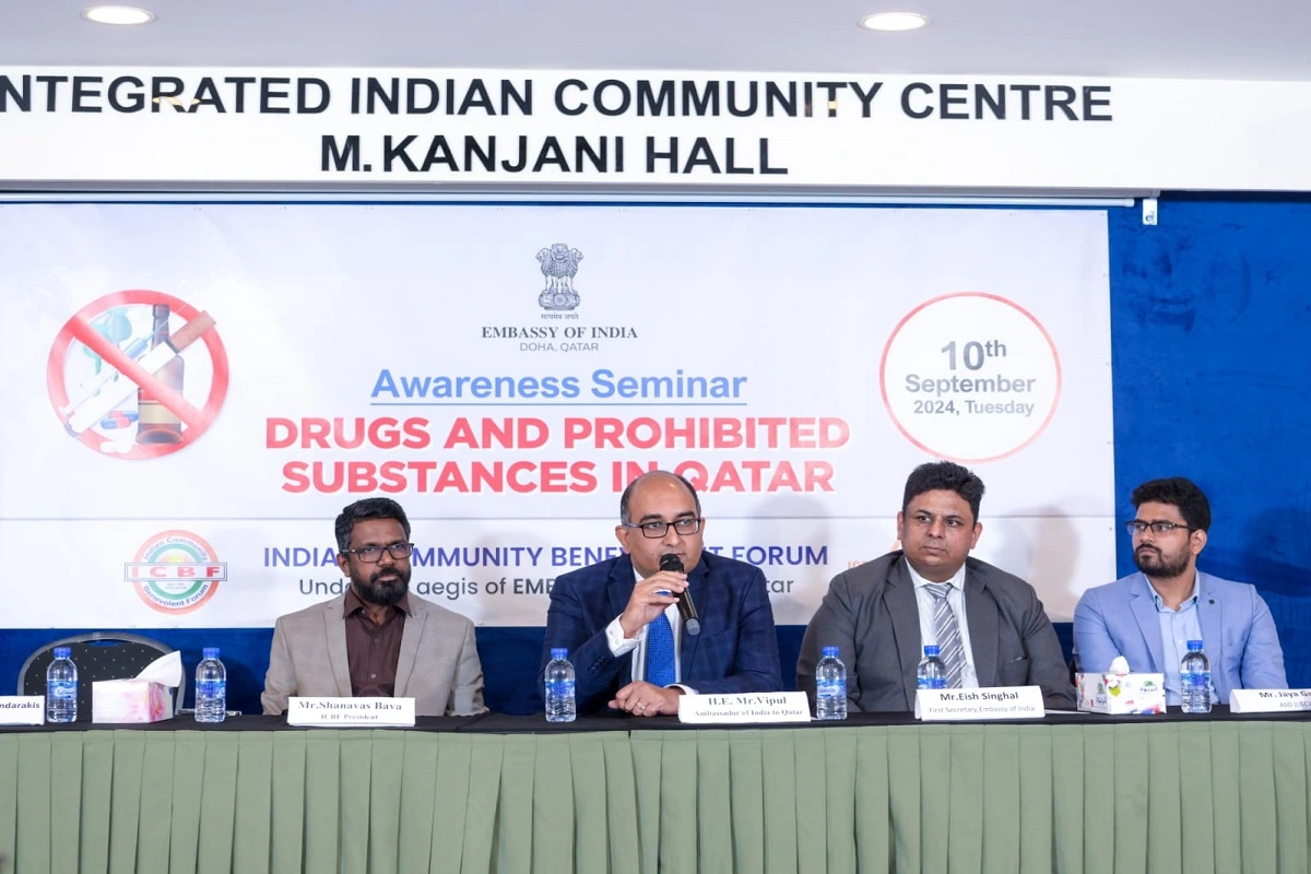 Embassy Of India Hosts Seminar On Qatar’s Narcotics Laws