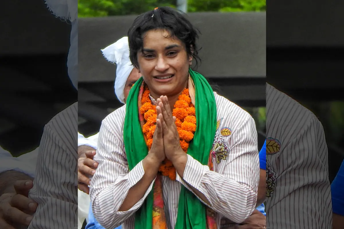 Vinesh Phogat Resigns From Railways; Poised For Political Move With Congress