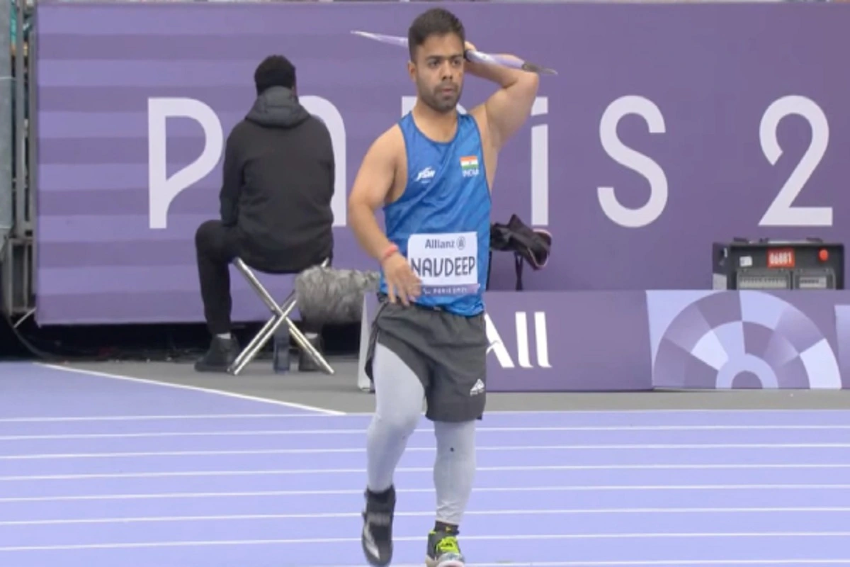 Paris Paralympics: Navdeep Singh Wins Gold Men’s Javelin F41 category 47.32M Throw