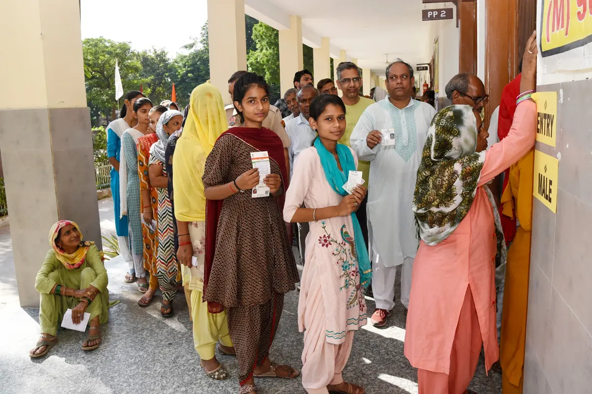 Voter Turnout Exceeds 64% In Haryana Assembly Elections