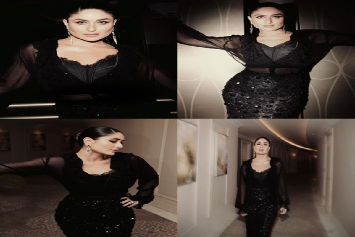 Kareena Kapoor Khan Dazzles In Striking Black Outfit On Social Media