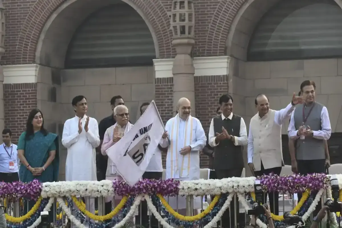 Union Home Minister Amit Shah Launches 'Run for Unity' in Delhi to Celebrate National Unity Day