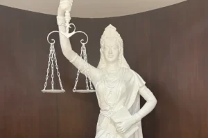 Blindfold Off From New Statue Of Justice In SC;  Constitution Replaces Sword