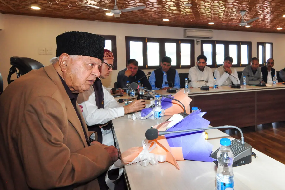 End Terrorism For Peaceful Relations: Farooq Abdullah Condemns Gagangir Attack