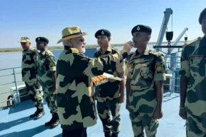 Prime Minister Modi Celebrates Diwali With Armed Forces In Kutch, Gujarat