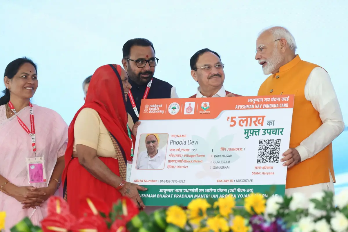 Every Elderly Person Above 70 Will Get Free Health Treatment: PM Modi