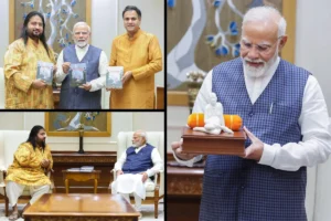 PM Modi Launches Bharat Balvalli’s Biography ‘Bharatvakya’