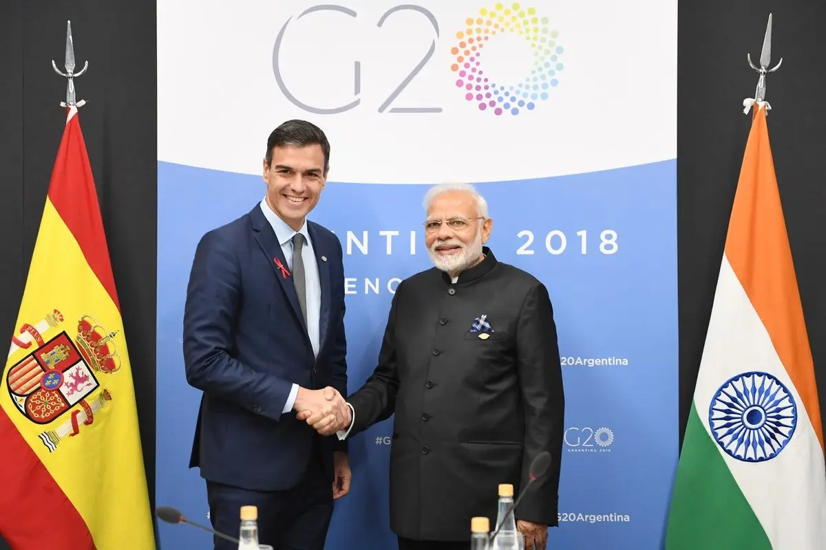 PM Modi Pedro Sanchez