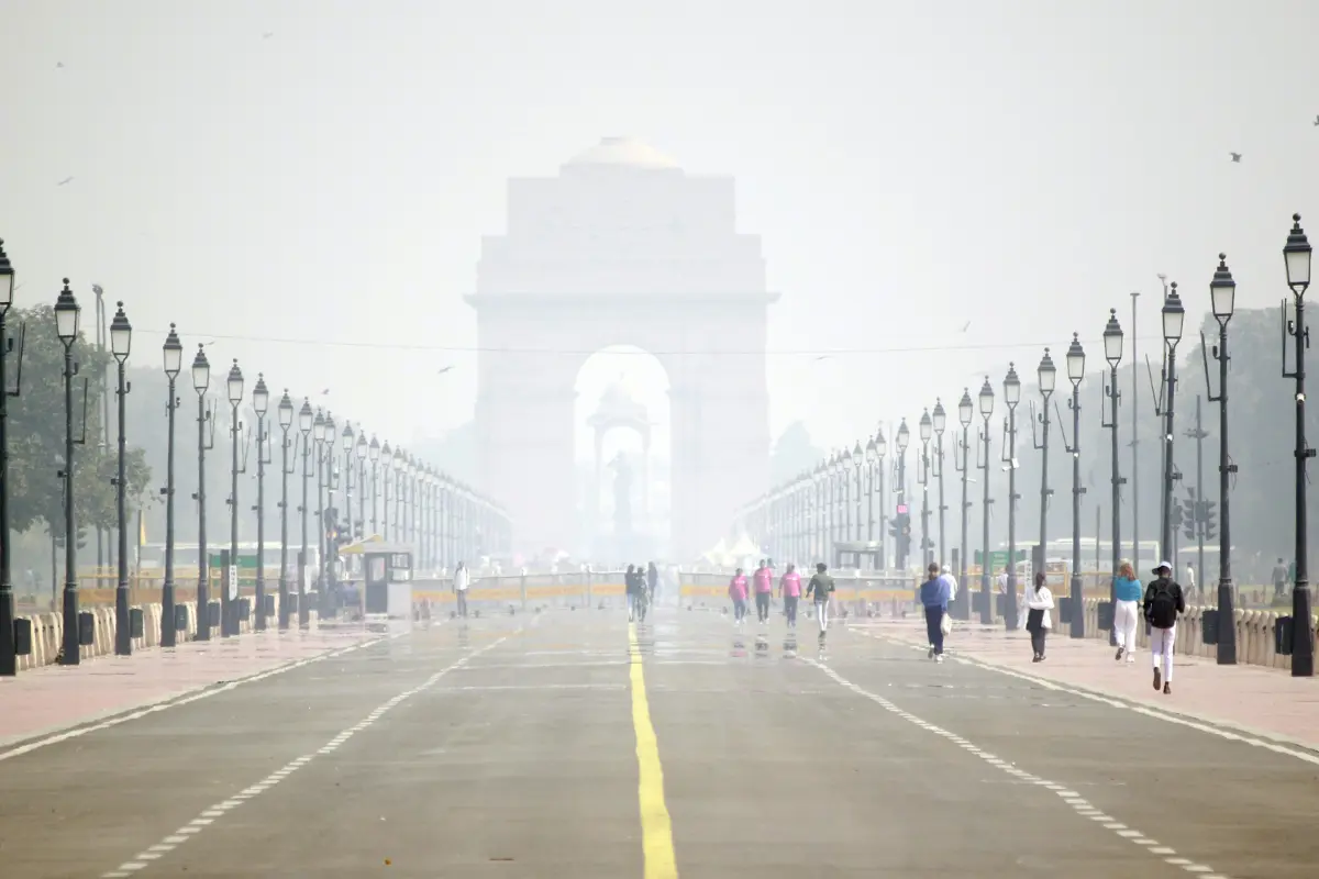 Severe Smog Blankets Delhi As Air Quality Deteriorates Ahead Of Diwali