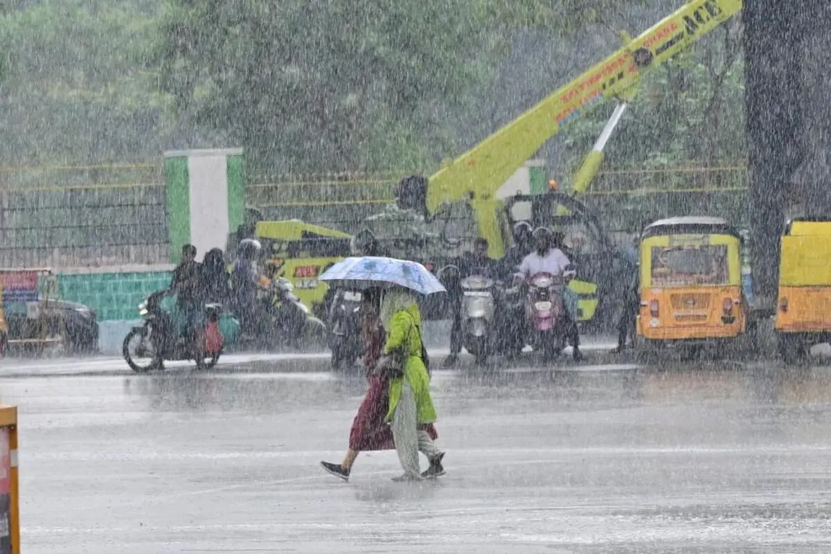 Heavy Rains Predicted In Tamil Nadu As Cyclonic Circulation Forms Over Bay Of Bengal