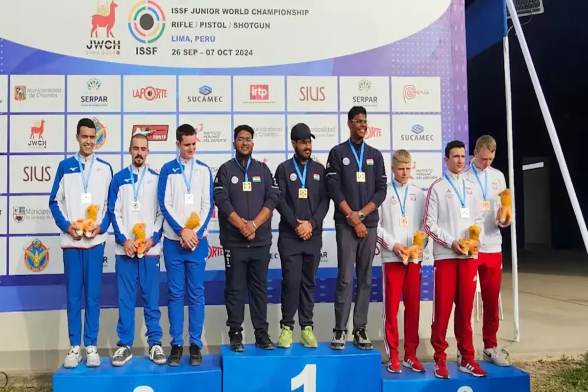 Indian Junior Shooting Team Claims 11th Gold At ISSF Junior World Championship