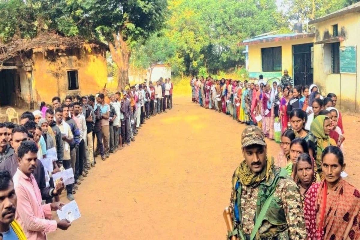 Slow Voter Turnout In Maharashtra, Higher In Jharkhand