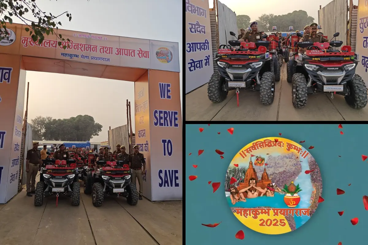 Maha Kumbh 2025 To Feature All-Terrain Vehicles For Enhanced Fire Safety & Security